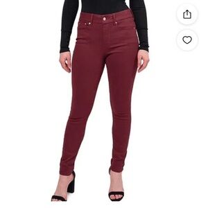 Seven7 Tummyless Skinny Jean size 6 high rise, inner slimming, control panel